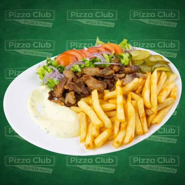 Meniu Kebab din curcan rotisat